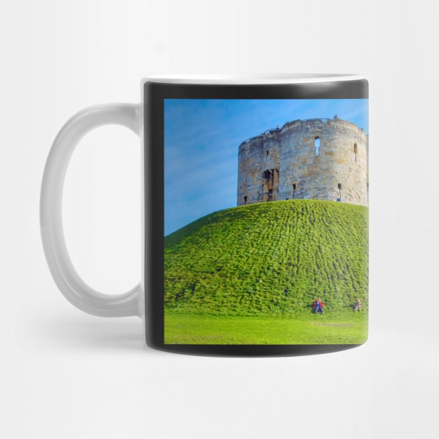 Clifford Tower in York, UK by Itsgrimupnorth